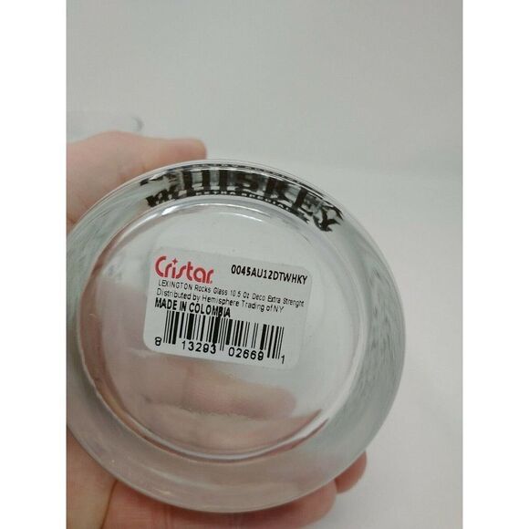 Cristar Lexington Extra Special Whiskey 11 Oz Rock - Picture 3 of 4